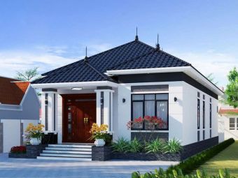 Mẫu nhà nóc thái 2025