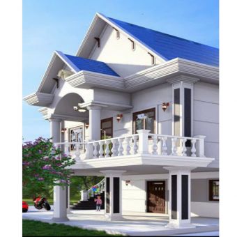 Mẫu nhà nóc thái 2025